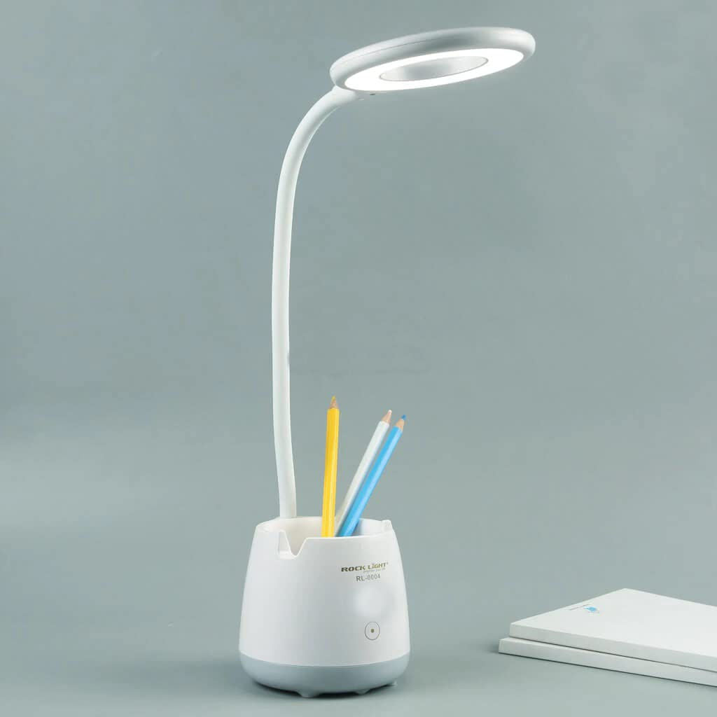 Flexible LED Desk Lamp with Mobile Phone Holder – USB Powered